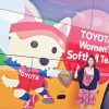 ☆ラッピングバスデザイン☆TOYOTAソフトボールチーム様☆