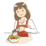 料理人イラスト★手描き系タッチ