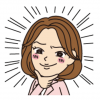 ＬＩＮＥスタンプ★コミカル女性似顔絵風スタンプ