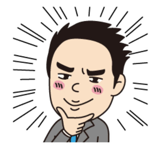 LINEスタンプ★コミカル男性似顔絵風スタンプ