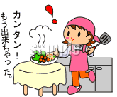 A01-12 料理をする女性