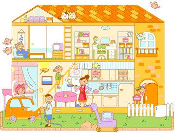 住宅リフォームイラスト制作例 A08 イラスト工房