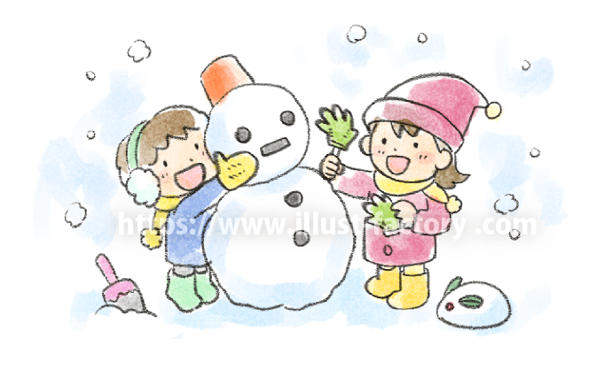 素朴でかわいい水彩タッチ 子供のイラスト制作例 39 イラスト工房