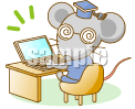 C20-04 ネズミのキャラクター制作例　パソコン操作