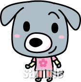 C44-05 犬のキャラクターデザイン例
