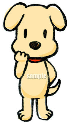 C48-01 犬のキャラクターデザイン