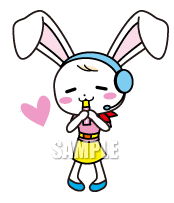 C49-14 ウサギのキャラクターデザイン